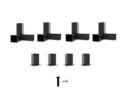 In-house/derde partij inspectie voor Hebei Customized Steel Pergola Brackets Kit