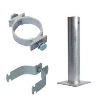 Gepersonaliseerde Hebei Road Side Steel Sign Pole Base en Top Brackets Airconditioner onderdelen