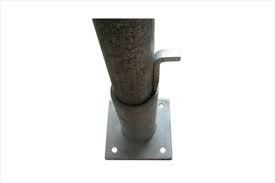 Gepersonaliseerde Hebei Road Side Steel Sign Pole Base en Top Brackets Airconditioner onderdelen