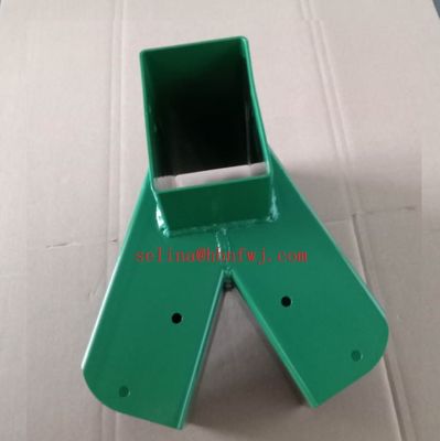 Stempelplaat Metalen meubelverbinding met ijzeren materiaal in aangepaste kleur