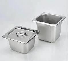Op maat gemaakte roestvrijstalen lunchbento box voor fastfood afhaalpakket ISO9001 2008 goedgekeurd