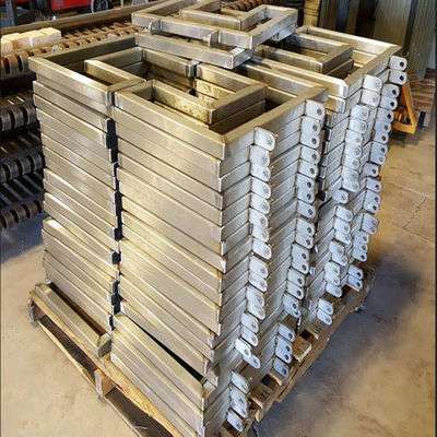 Professionele op maat gemaakte metalen lasframe van koolstofstaal met hoge tolerantie