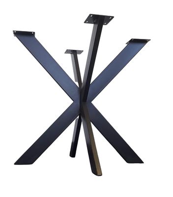 Op maat gemaakt Trestle Pedestal Style Table Tubing Metal Base met Steel Tube Duurzaamheid