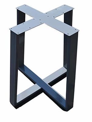 Op maat gemaakt Trestle Pedestal Style Table Tubing Metal Base met Steel Tube Duurzaamheid