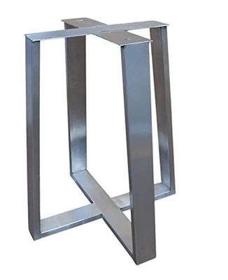 Op maat gemaakt Trestle Pedestal Style Table Tubing Metal Base met Steel Tube Duurzaamheid