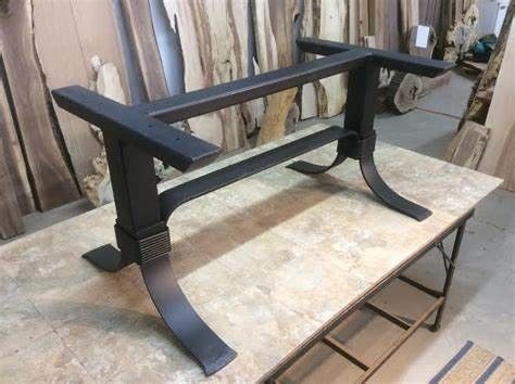Op maat gemaakt Trestle Pedestal Style Table Tubing Metal Base met Steel Tube Duurzaamheid