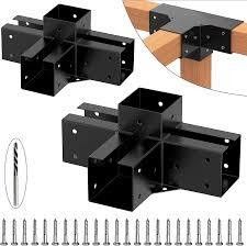 Op maat gemaakte stalen pergola brackets kit met dikte 0,4-3 mm door Nanfeng Manufacture