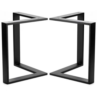 Hoogprecisie roestvrijstalen frames met aangepaste zwarte poedercoating en QC-controle