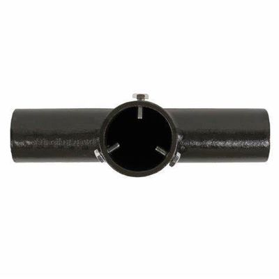 Duurzaam gietijzeren standaard voor 5 inch vierkante palen aangepast 90 graden tenon adapter