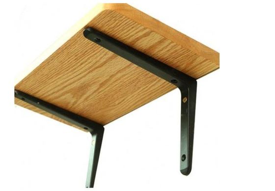 Stempelen Puncteren Buigproces Custom Powder Coating Welding Shelf Bracket