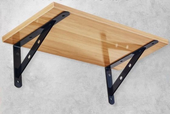 Stempelen Puncteren Buigproces Custom Powder Coating Welding Shelf Bracket