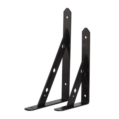 Stempelen Puncteren Buigproces Custom Powder Coating Welding Shelf Bracket