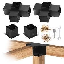 Op maat gemaakte stalen pergola brackets kit in lage prijzen op verzoek van de klant Bestel nu
