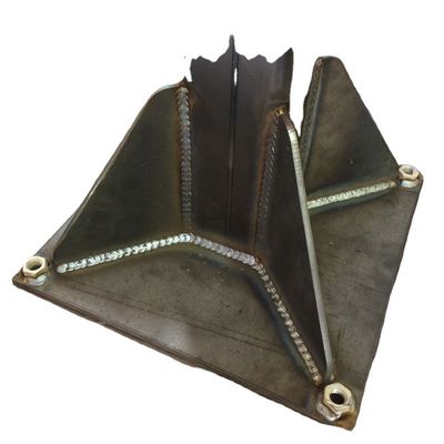 Op maat gemaakte zware metalen stempel- en lasonderdelen met oppervlakteopties