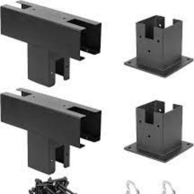 Gepersonaliseerde grootte staal pergola brackets kit met in-house of derde partij inspectie