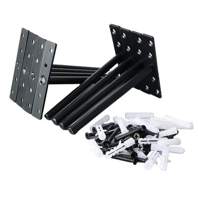 Metalen accessoires voor tafelbeugels op maat in wit met monster