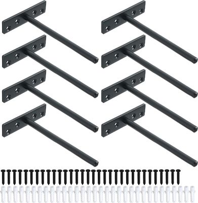 Metalen accessoires voor tafelbeugels op maat in wit met monster