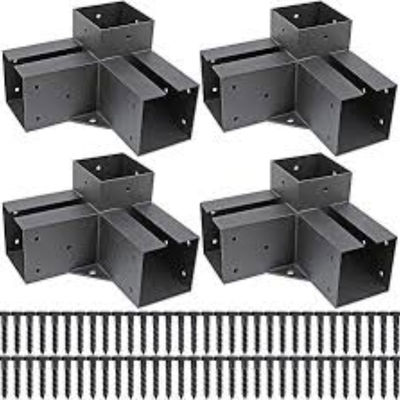 Gepersonaliseerde stalen pergola-beugels Kit In-house/derde partij Gecontroleerd en goedgekeurd