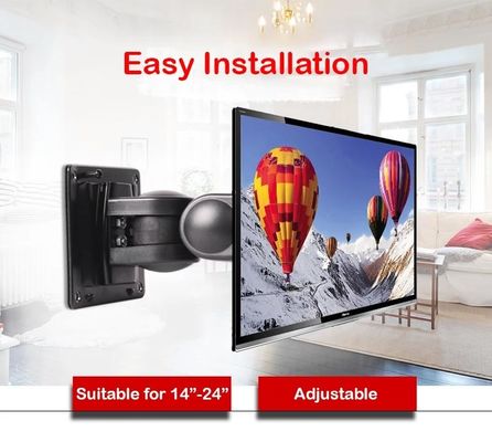 Tolerantie 0,05 mm Bronzen metalen wandmontage LCD-tv-beugels voor nauwkeurige TV-montage
