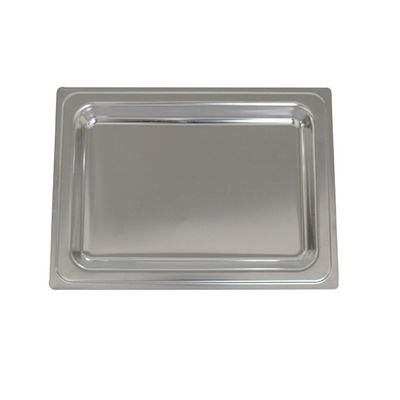 Cold Buffet Tray Display Tray met deksel Nickel Plated Custom roestvrij staal voedsel