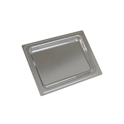 Cold Buffet Tray Display Tray met deksel Nickel Plated Custom roestvrij staal voedsel