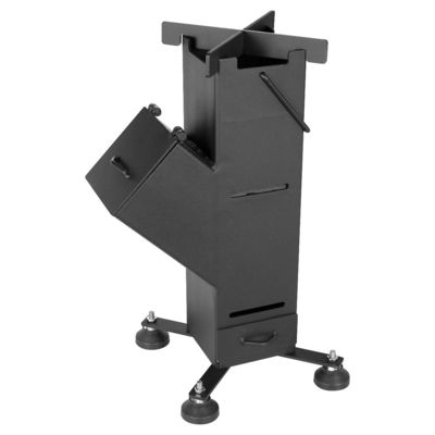 Multifunktioneel 290g Custom Heavy Duty Rocket Wood Burning Stove voor industriële doeleinden