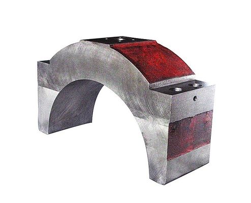 Op maat gemaakte metalen precisiestempelonderdelen van koolstofstaal met aangepaste kleur