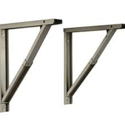 Redelijke prijzen voor onderdelen van airconditioners Chinese stalen wallmounted shelf brackets