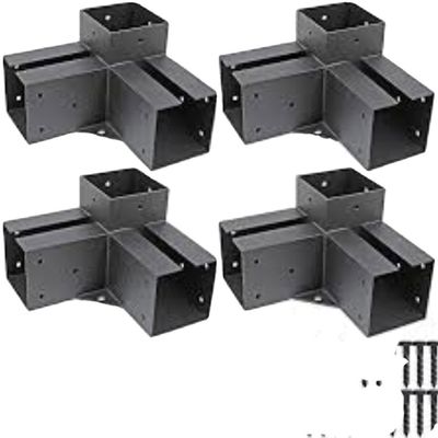 0.4-3 mm dikte staal pergola brackets kit voor op maat gemaakte eisen door nanfeng