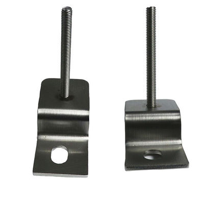 Aanvaardbaar Kleine bestelling Nanfeng Custom Stamping Zwarte Metalen Bracket Custom Service