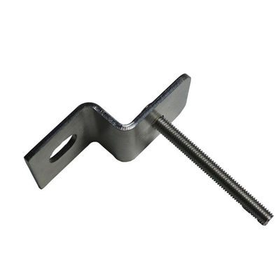 Aanvaardbaar Kleine bestelling Nanfeng Custom Stamping Zwarte Metalen Bracket Custom Service
