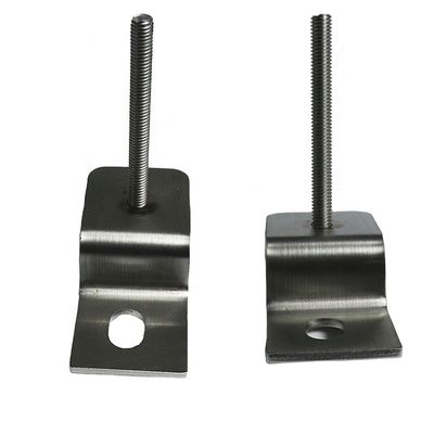 Aanvaardbaar Kleine bestelling Nanfeng Custom Stamping Zwarte Metalen Bracket Custom Service
