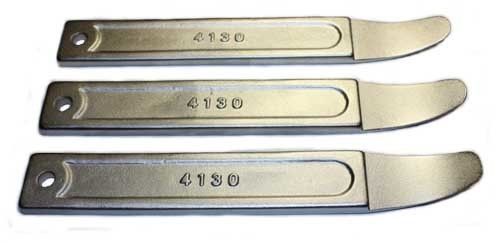 Metalen plaat Metalen huid Wedge Pry Tool voor de deur paneel en trim verwijdering Duurzaam materiaal