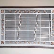 Aangepaste stalen grill voor trappen balkon en poort zware prestaties gegarandeerd