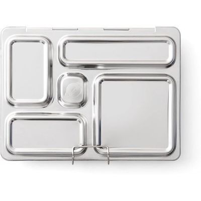 Op maat gemaakte lunchbox van roestvrij staal met 5 compartimenten