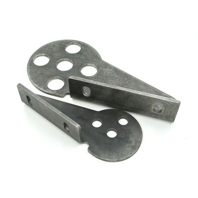 Op maat gemaakte kleine OEM-plaatmetalen stempelonderdelen met processtempel, punch-buig
