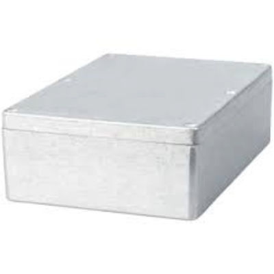 Gepersonaliseerde zware aluminium doos behuizing met en spuitverf tegen redelijke prijzen