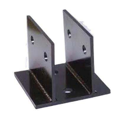 Custom Metal Zwarte Drijvende Plank Bracket Hardware Steun Verborgen Onzichtbare L Planken Brackets 290g