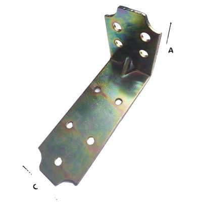 Schap aangepast houten connector Joist hanger voor houten huis stempelen Punching buigen
