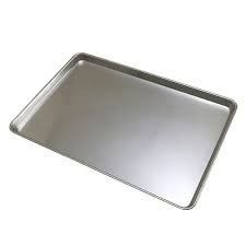 Aanpassing 304 roestvrij staal rechthoekig vierkante ovenbak met aluminium materiaal