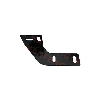 Aluminium Polijst Metalen Wand Drijvende Plank Bracket voor Open Plank in Zwart