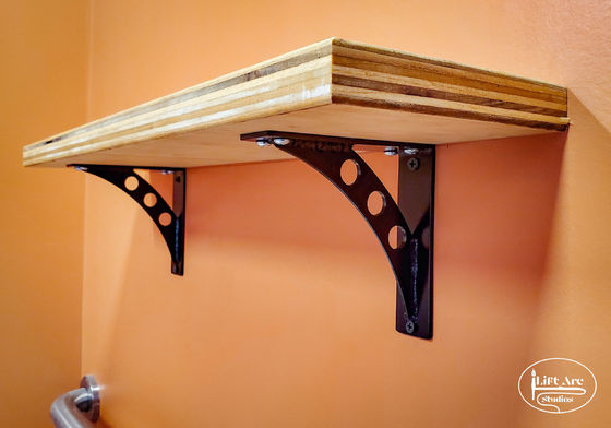 Custom OEM Messing Wall Bracket voor plank en stemproces door Nanfeng