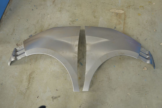 0.4-3 mm Dikte Persoonlijke aluminiumplaat metalen stempende onderdelen voor airconditioning