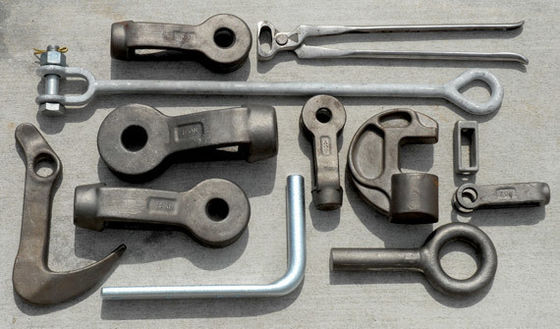 Metalen smeedgereedschappen op maat voor 3D-tekening en professionele inspectie door de klant