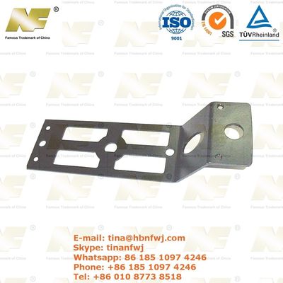 ISO9001 2008 CE-gecertificeerde op maat gemaakte aluminiumplaat metalen stempende onderdelen door Nanfeng