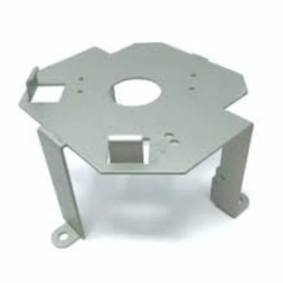 Poedercoated Customized Standard GB Aluminium Sheet Metal Stamping Parts van Nanfeng