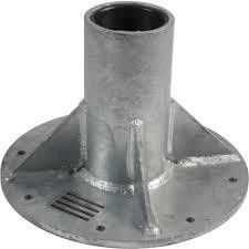 Hebei Nanfeng Metal Products Co. Customized Steel Floor Mount Base Plate in lage prijzen