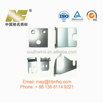 Kleine bestellingen aanvaard Nanfeng aangepaste plaat metalen onderdelen met Dacromet coating