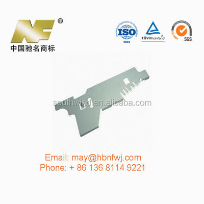 Kleine bestellingen aanvaard Nanfeng aangepaste plaat metalen onderdelen met Dacromet coating