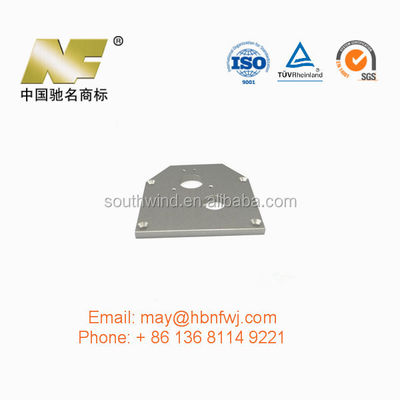 Kleine bestellingen aanvaard Nanfeng aangepaste plaat metalen onderdelen met Dacromet coating